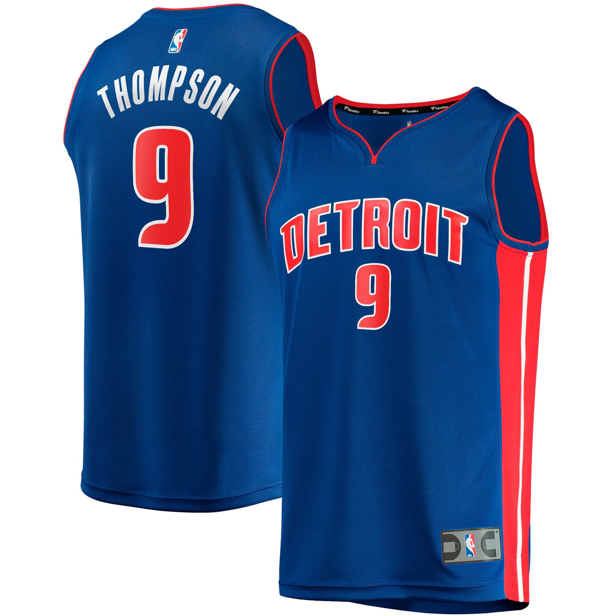 Youth Detroit Pistons Ausar Thompson Fanatics Royal Fast Break Replica Jersey - Icon Edition product image 1, provided for