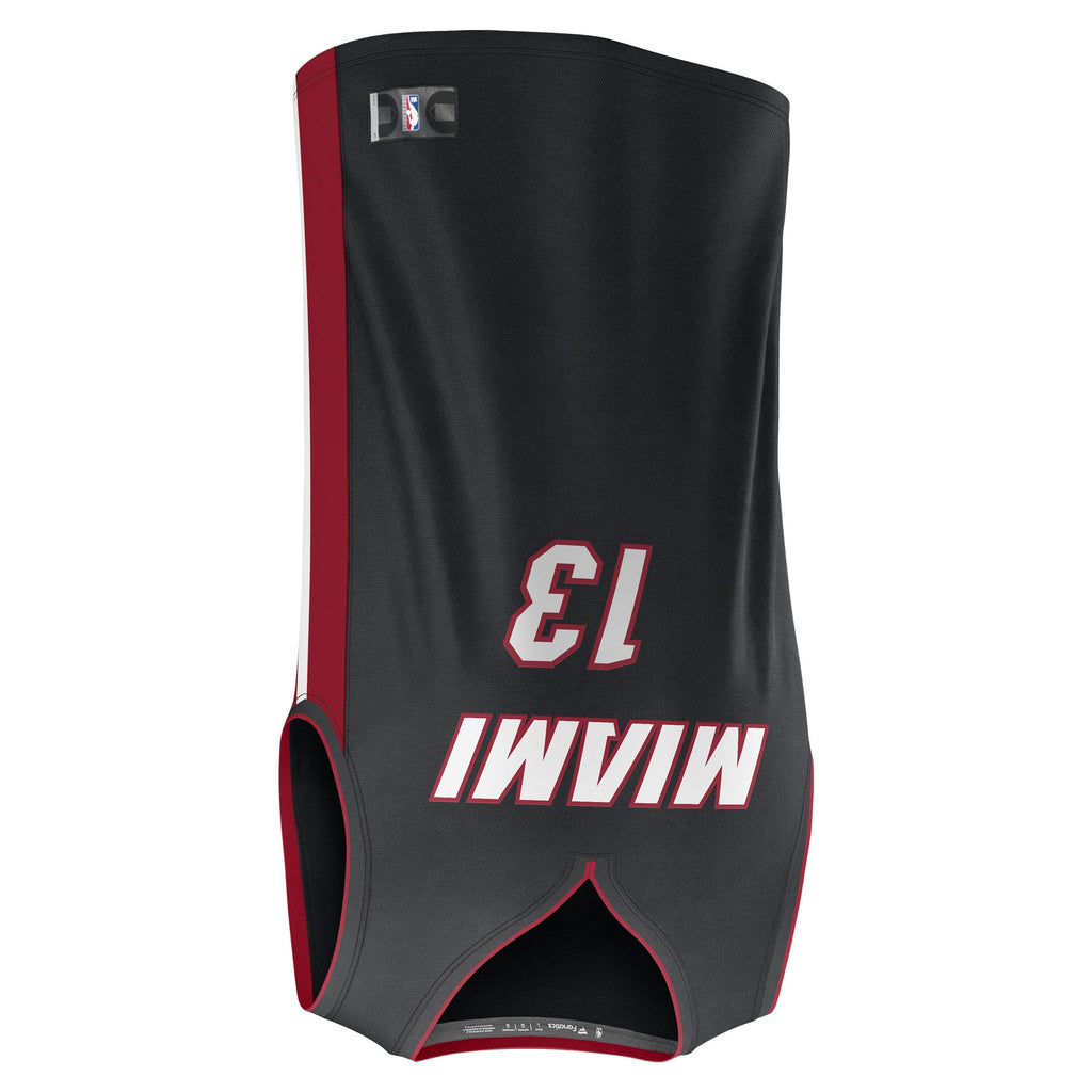 Youth Miami Heat Bam Adebayo Fanatics Black Fast Break Replica Player Jersey - Icon Edition product image 3, provided for