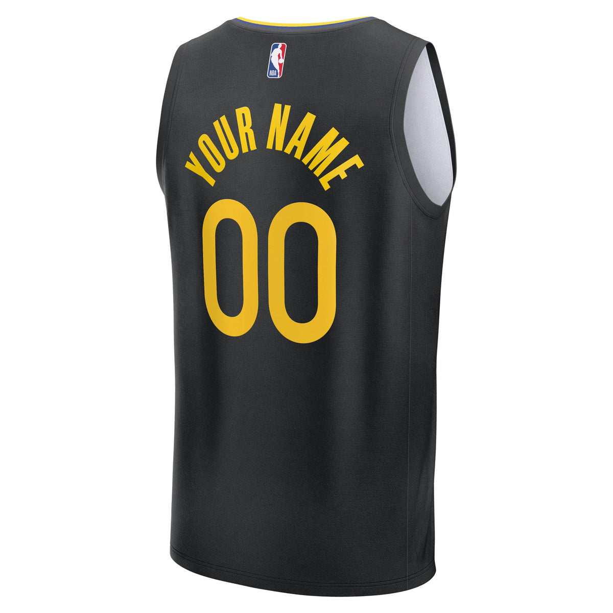 Youth Golden State Warriors Fanatics Black Fast Break Custom Replica Jersey - Statement Edition product image 4, provided