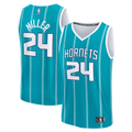 Youth Charlotte Hornets Brandon Miller Fanatics Teal Fast Break Replica Jersey - Icon Edition product image 1, provided for