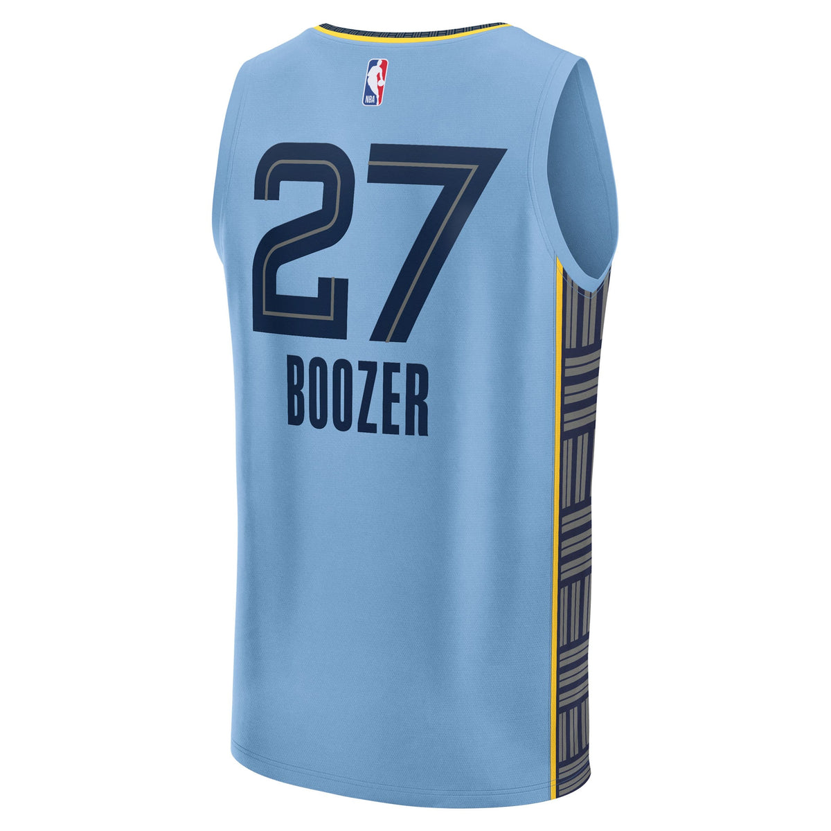 Youth Memphis Grizzlies Cameron Boozer Fanatics Light Blue Fast Break Replica Jersey - Statement Edition product image 4,