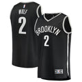 Youth Brooklyn Nets Daniel Wolf Fanatics Black Fast Break Replica Jersey - Icon Edition product image 1, provided for visual