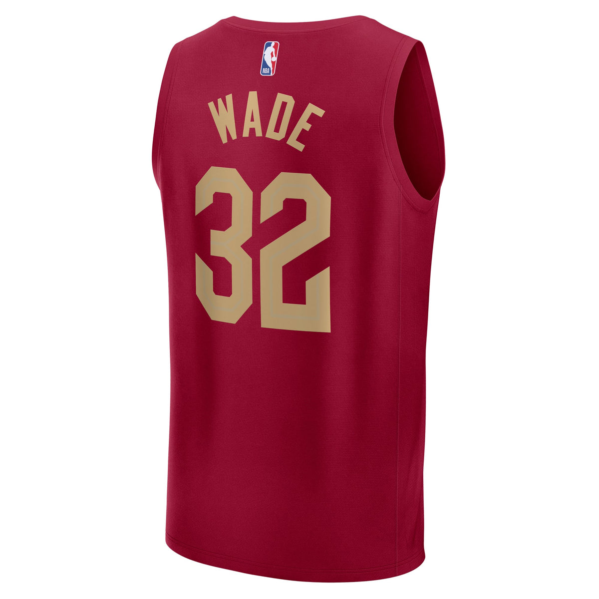 Youth Cleveland Cavaliers Dean Wade Fanatics Wine Fast Break Player Jersey - Icon Edition product image 4, provided for