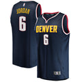 Youth Denver Nuggets DeAndre Jordan Fanatics Navy Fast Break Player Jersey - Icon Edition product image 1, provided for