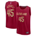 Youth Cleveland Cavaliers Donovan Mitchell Fanatics Wine Fast Break Replica Player Jersey - Icon Edition product image 1,