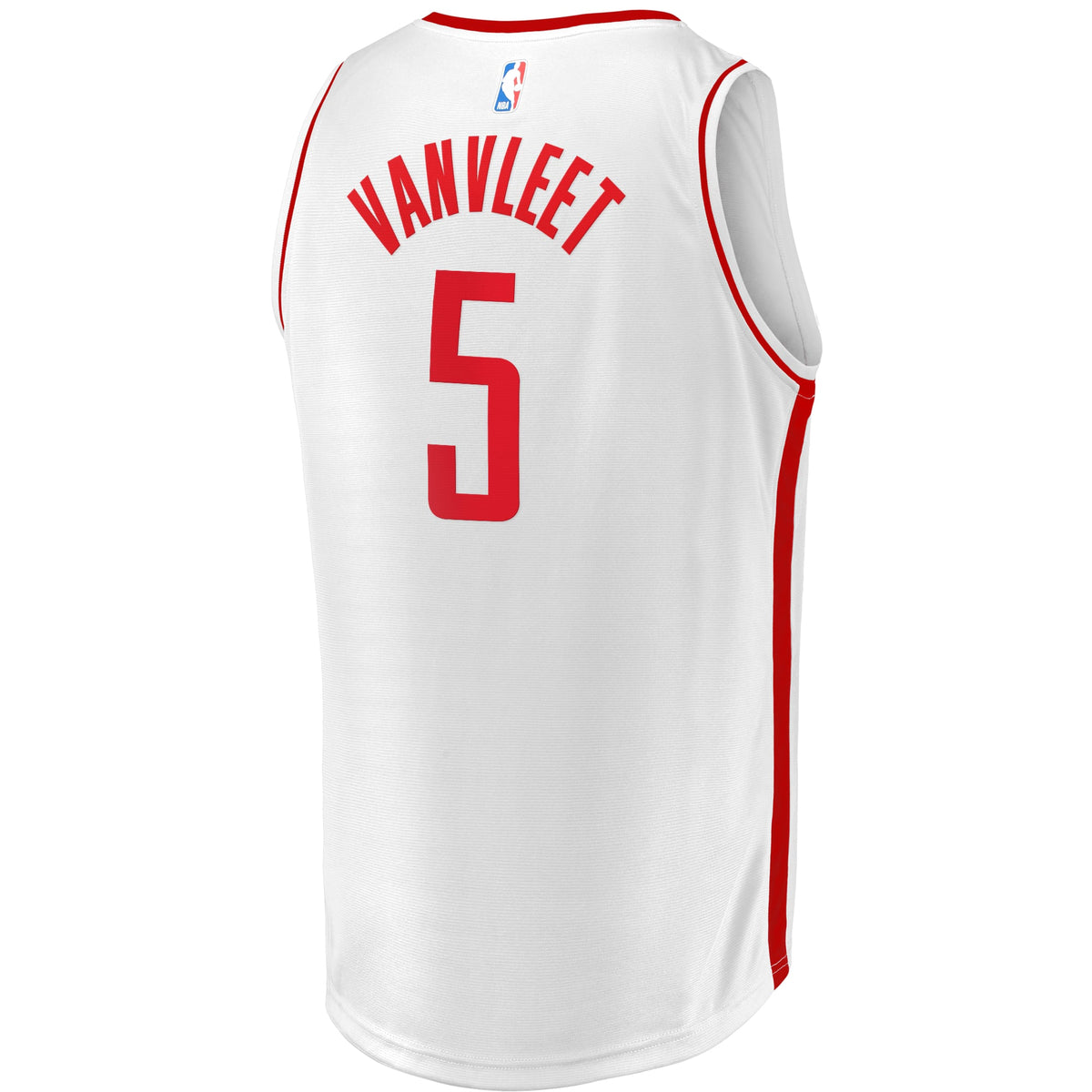 Youth Houston Rockets Fred VanVleet Fanatics White Fast Break Replica Player Jersey - Association Edition product image 4,
