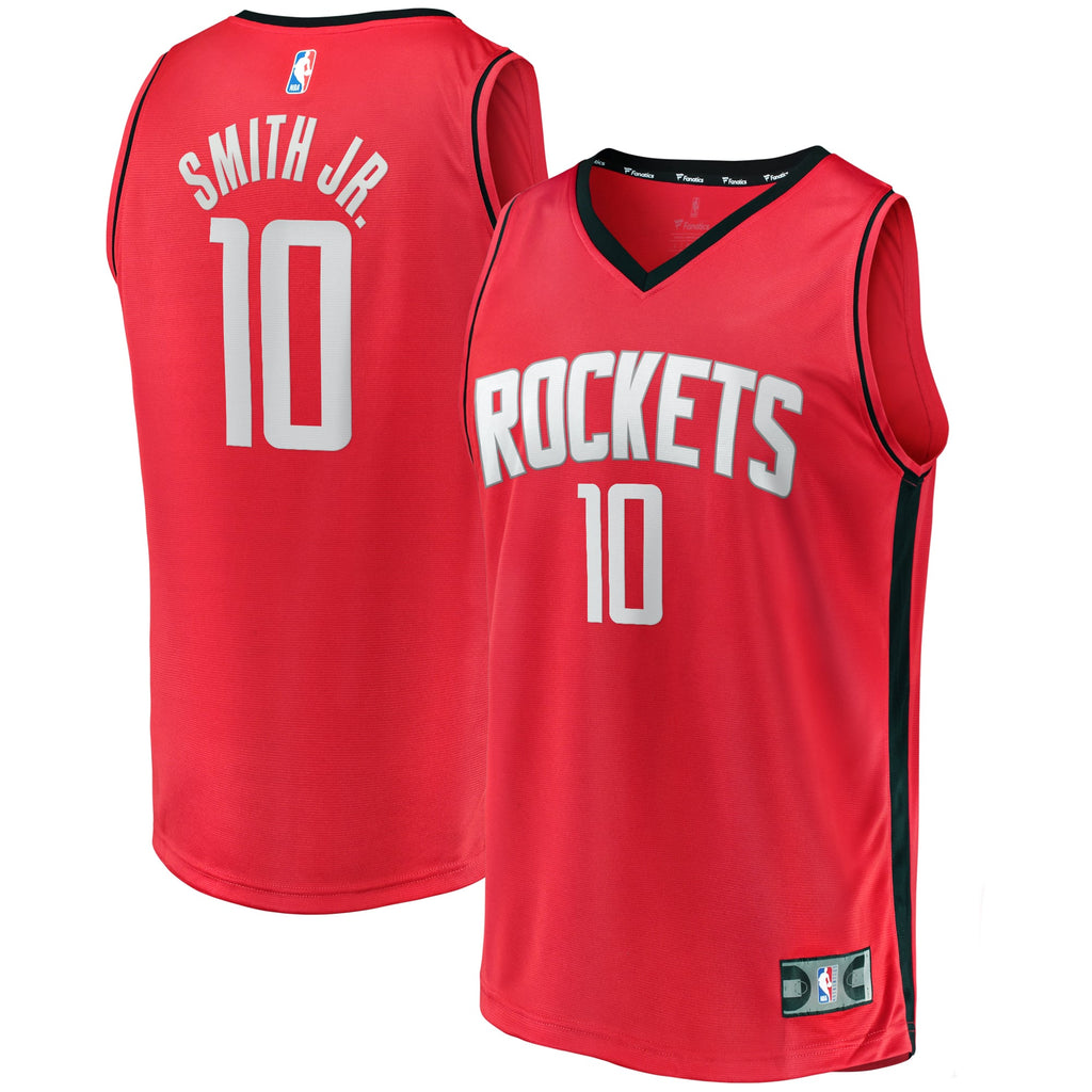 Youth Houston Rockets Jabari Smith Jr. Fanatics Red Fast Break Replica Player Jersey - Icon Edition product image 1,