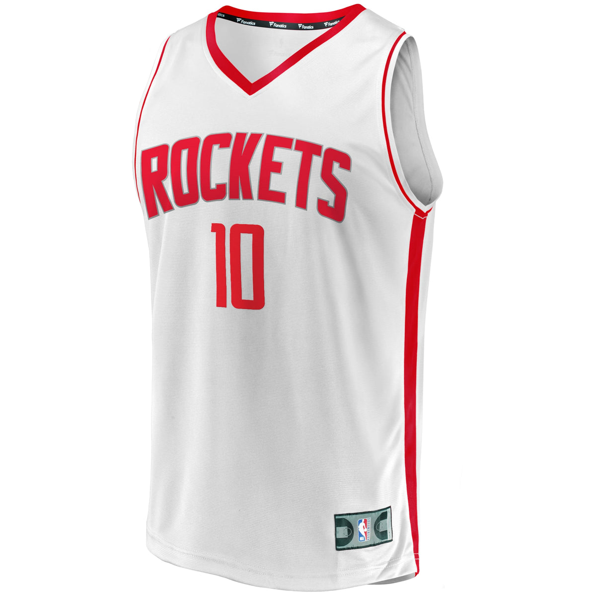 Youth Houston Rockets Jabari Smith Jr. Fanatics White Fast Break Replica Player Jersey - Association Edition product image