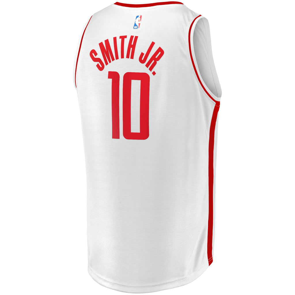 Youth Houston Rockets Jabari Smith Jr. Fanatics White Fast Break Replica Player Jersey - Association Edition product image