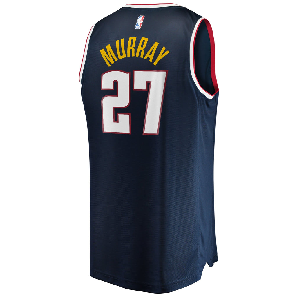 Youth Denver Nuggets Jamal Murray Fanatics Navy Fast Break Player Jersey - Icon Edition product image 4, provided for visual