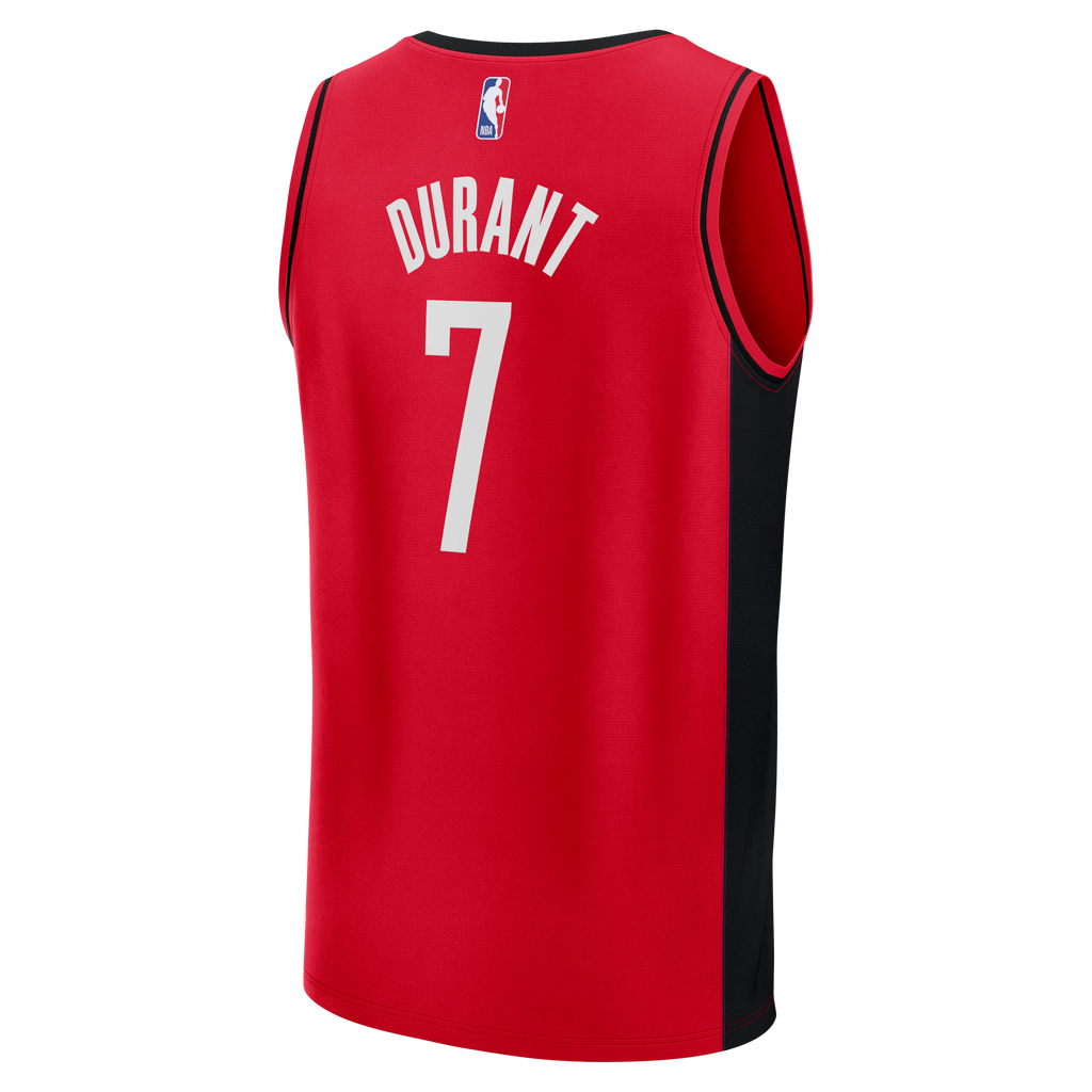 Youth Houston Rockets Kevin Durant Fanatics Red Fast Break Jersey - Icon Edition product image 8, provided for visual