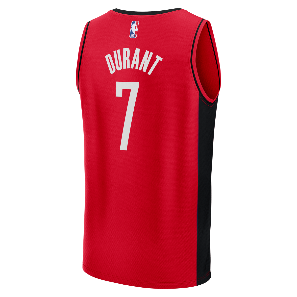 Youth Houston Rockets Kevin Durant Fanatics Red Fast Break Jersey - Icon Edition product image 8, provided for visual
