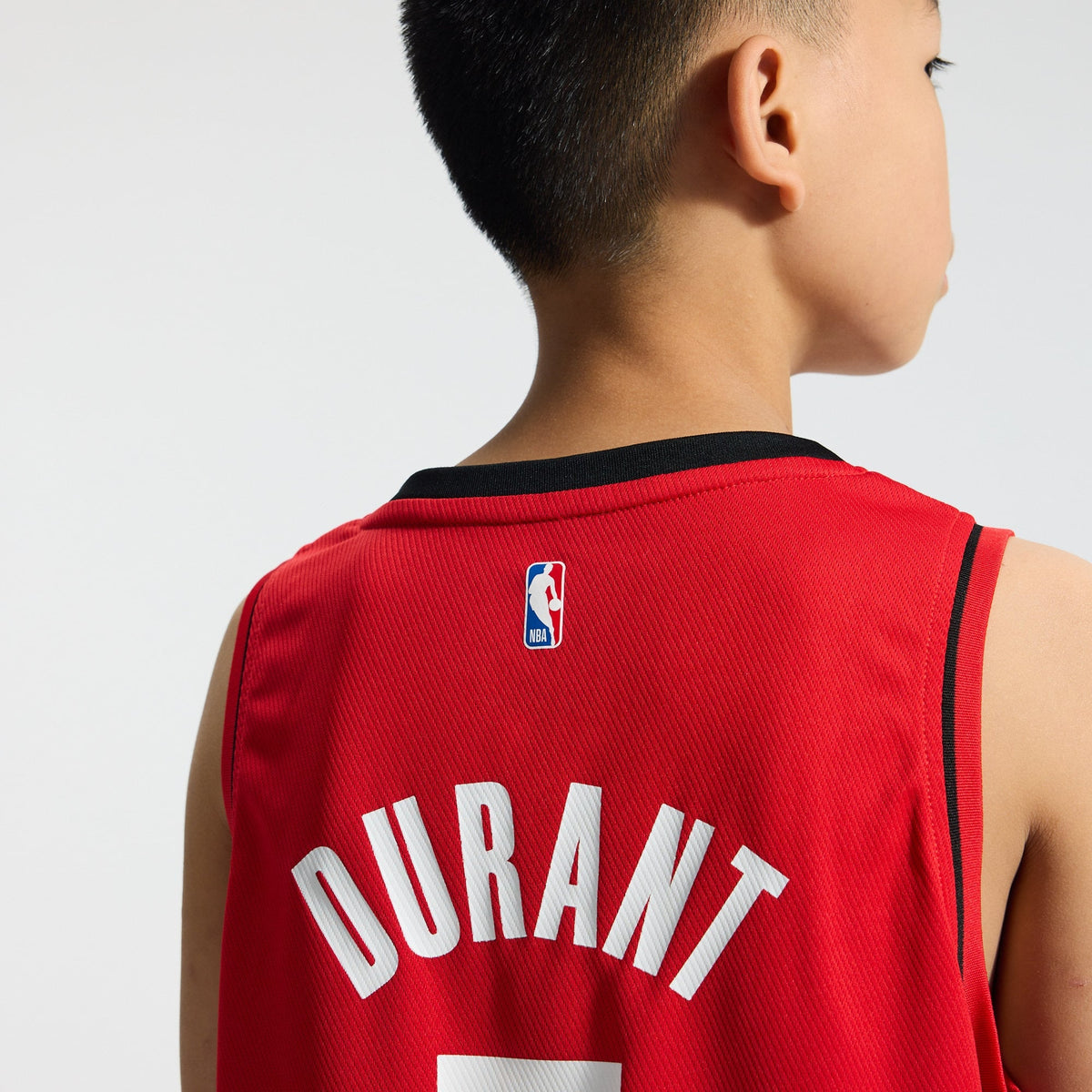 Youth Houston Rockets Kevin Durant Fanatics Red Fast Break Jersey - Icon Edition product image 10, provided for visual