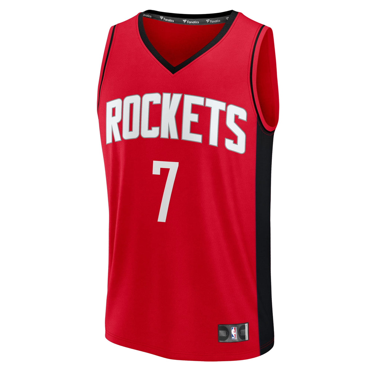 Youth Houston Rockets Kevin Durant Fanatics Red Fast Break Replica Player Jersey - Icon Edition product image 3, provided