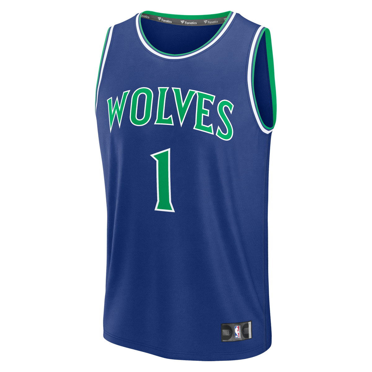 Youth Minnesota Timberwolves LaMelo Ball Fanatics Blue Fast Break Jersey - Icon Edition product image 3, provided for visual