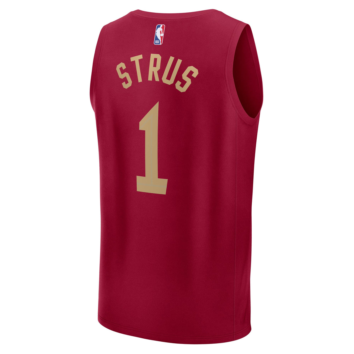 Youth Cleveland Cavaliers Max Strus Fanatics Wine Fast Break Player Jersey - Icon Edition product image 4, provided for
