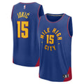 Youth Denver Nuggets Nikola Jokic Fanatics Blue Fast Break Replica Player Jersey - Statement Edition product image 1,