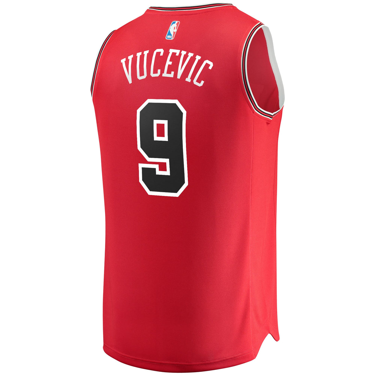 Youth Chicago Bulls Nikola Vucevic Fanatics Red Fast Break Replica Jersey - Icon Edition product image 4, provided for