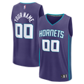Youth Charlotte Hornets Fanatics Purple Fast Break Custom Jersey - Statement Edition product image 1, provided for visual