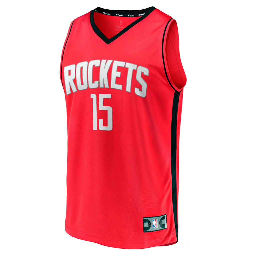 Youth Houston Rockets Reed Sheppard Fanatics Red 2024 NBA Draft Fast Break Player Jersey - Icon Edition product image 3,