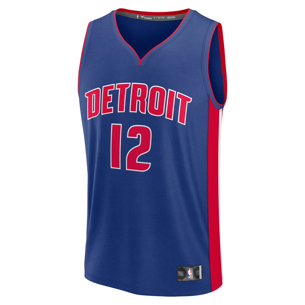 Youth Detroit Pistons Tobias Harris Fanatics Blue Fast Break Replica Player Jersey - Icon Edition product image 3, provided