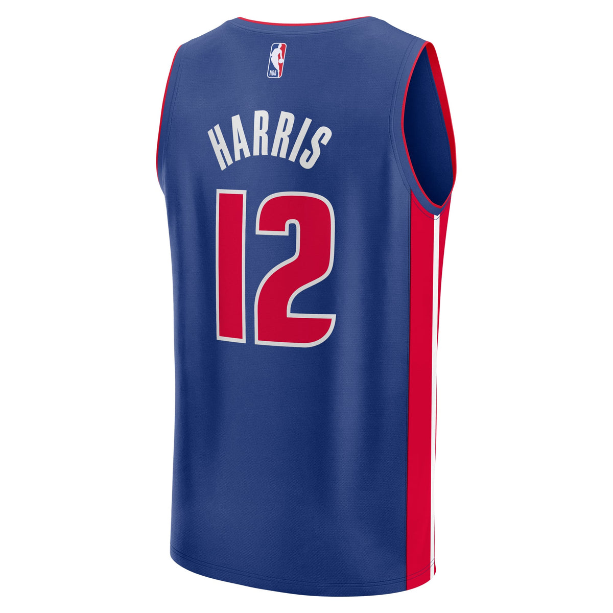 Youth Detroit Pistons Tobias Harris Fanatics Blue Fast Break Replica Player Jersey - Icon Edition product image 4, provided