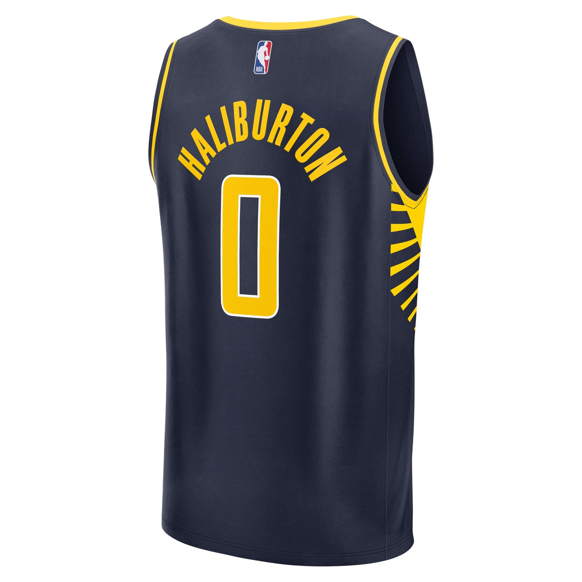 Youth Indiana Pacers Tyrese Haliburton Fanatics Navy Fast Break Replica Player Jersey - Icon Edition product image 4,