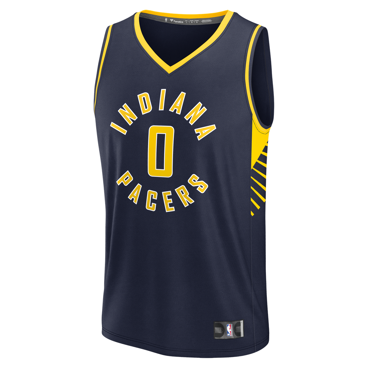 Youth Indiana Pacers Tyrese Haliburton Fanatics Navy Fast Break Replica Player Jersey product image 3, provided for visual