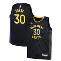 Youth Golden State Warriors Stephen Curry Jordan Brand Navy Swingman Jersey - Statement Edition product image 1, provided