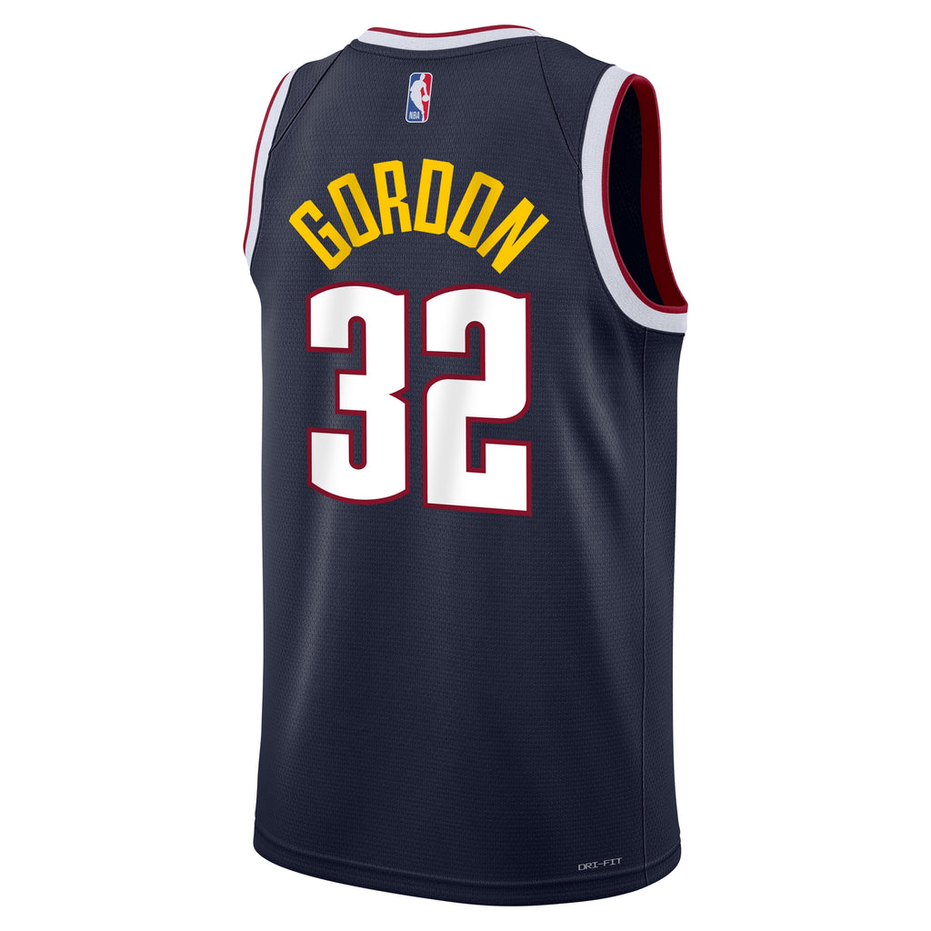 Youth Denver Nuggets Aaron Gordon Nike Navy Swingman Jersey - Icon Edition product image 4, provided for visual reference