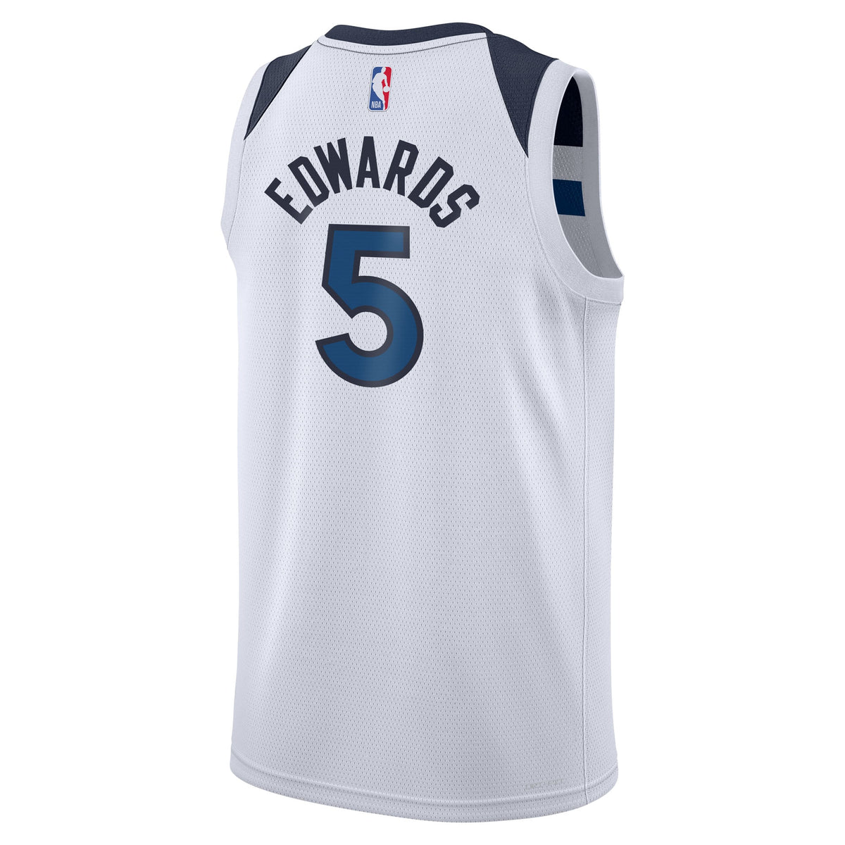 Youth Minnesota Timberwolves Anthony Edwards Nike White Swingman Jersey - Association Edition product image 4, provided for
