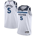 Youth Minnesota Timberwolves Anthony Edwards Nike White Swingman Jersey - Association Edition product image 1, provided for
