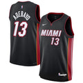 Youth Miami Heat Bam Adebayo Nike Black Swingman Jersey - Icon Edition product image 1, provided for visual reference and
