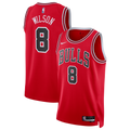 Youth Chicago Bulls Caleb Wilson Nike Red Swingman Jersey - Icon Edition product image 1, provided for visual reference and