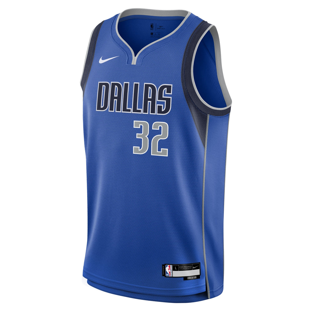 Youth Dallas Mavericks Cooper Flagg Nike Blue Swingman Jersey - Icon Edition product image 3, provided for visual reference