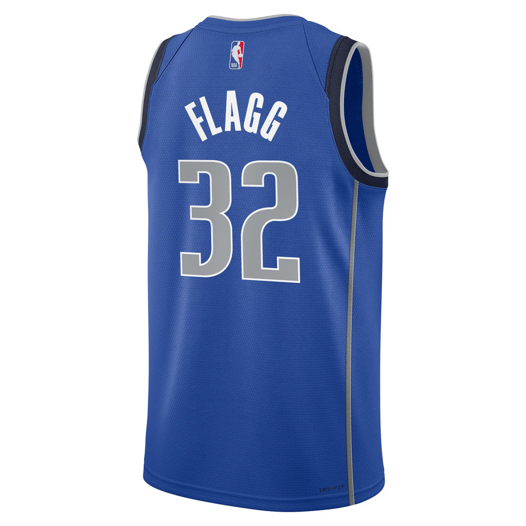 Youth Dallas Mavericks Cooper Flagg Nike Blue Swingman Jersey - Icon Edition product image 4, provided for visual reference