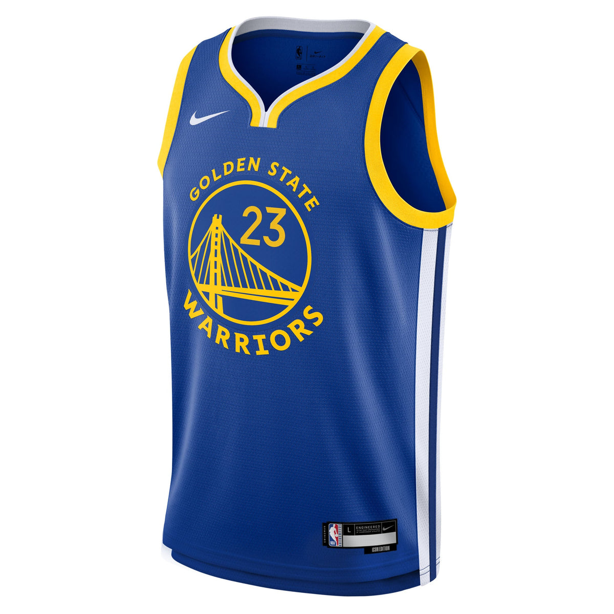 Youth Golden State Warriors Draymond Green Nike Royal Swingman Jersey - Icon Edition product image 3, provided for visual