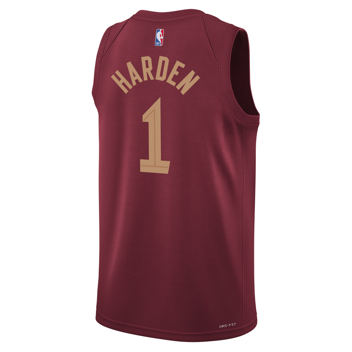Youth Cleveland Cavaliers James Harden Nike Wine Swingman Jersey - Icon Edition product image 4, provided for visual