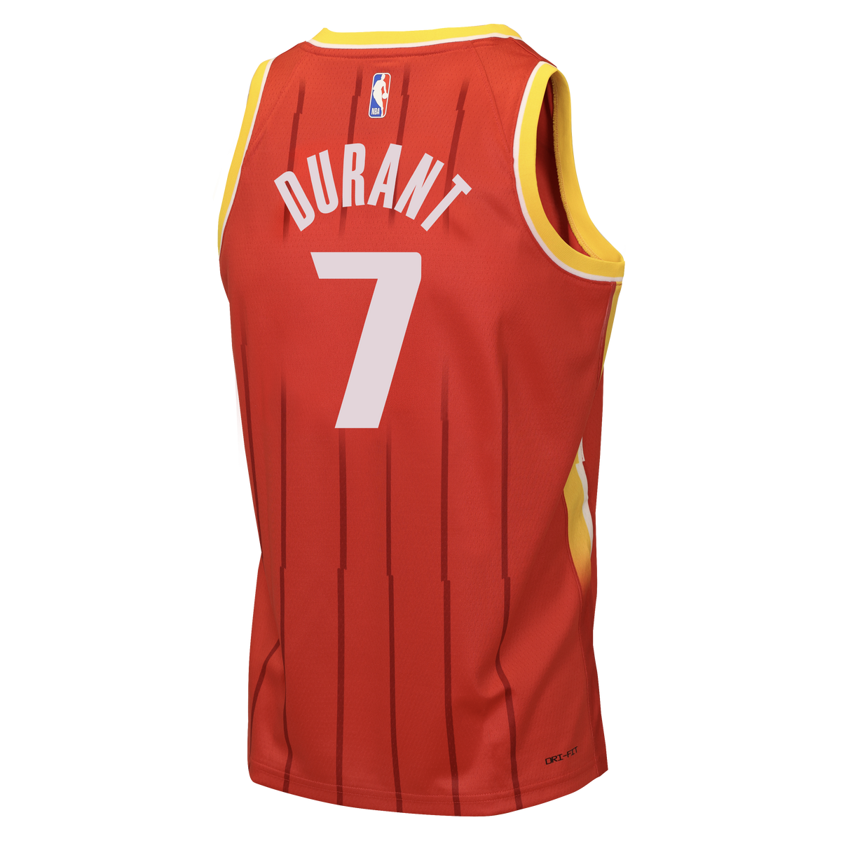 Youth Houston Rockets Kevin Durant Nike Red Swingman Jersey - Icon Edition product image 4, provided for visual reference