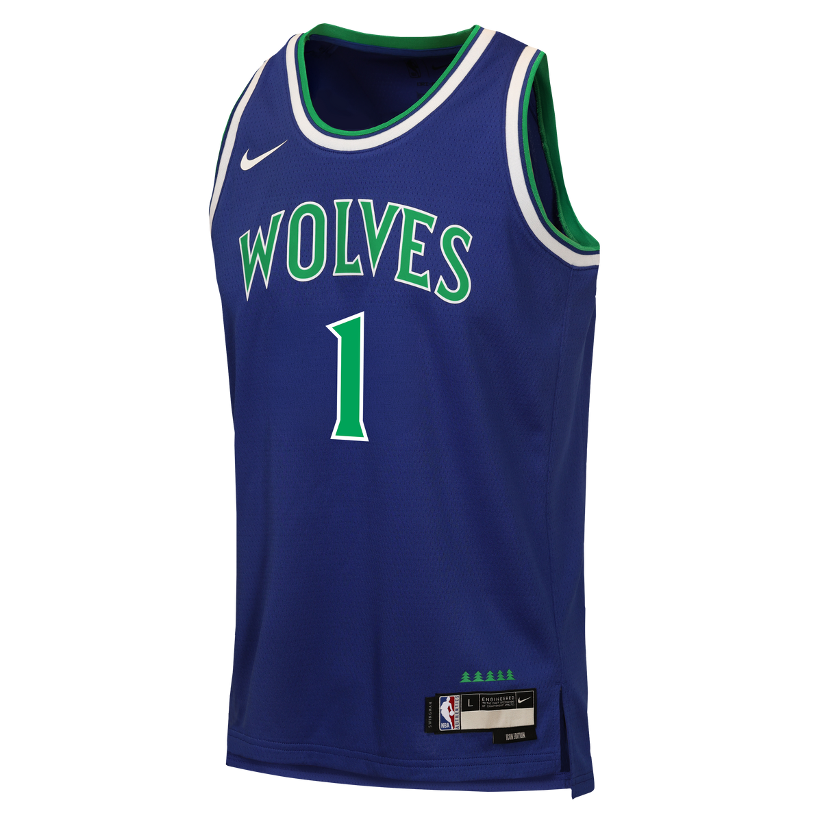 Youth Minnesota Timberwolves LaMelo Ball Nike Blue Swingman Jersey - Icon Edition product image 3, provided for visual