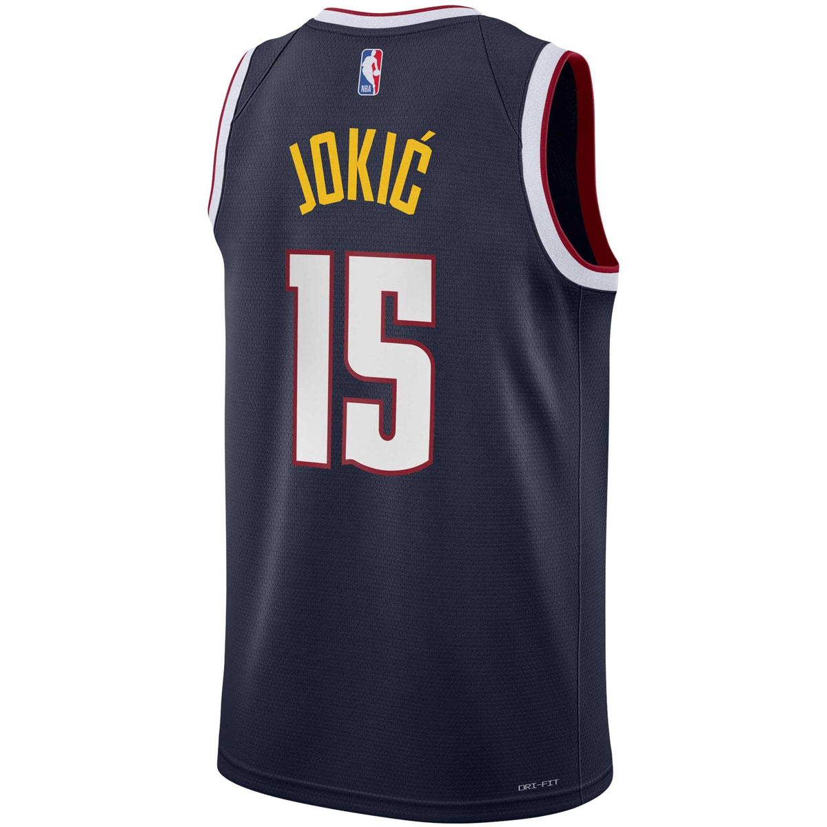 Youth Denver Nuggets Nikola Jokic Nike Navy Swingman Jersey - Icon Edition product image 4, provided for visual reference