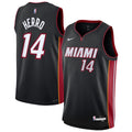 Youth Miami Heat Tyler Herro Nike Black Swingman Jersey - Icon Edition product image 1, provided for visual reference and