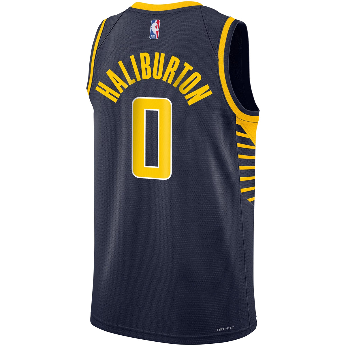 Youth Indiana Pacers Tyrese Haliburton Nike Navy Swingman Jersey - Icon Edition product image 4, provided for visual