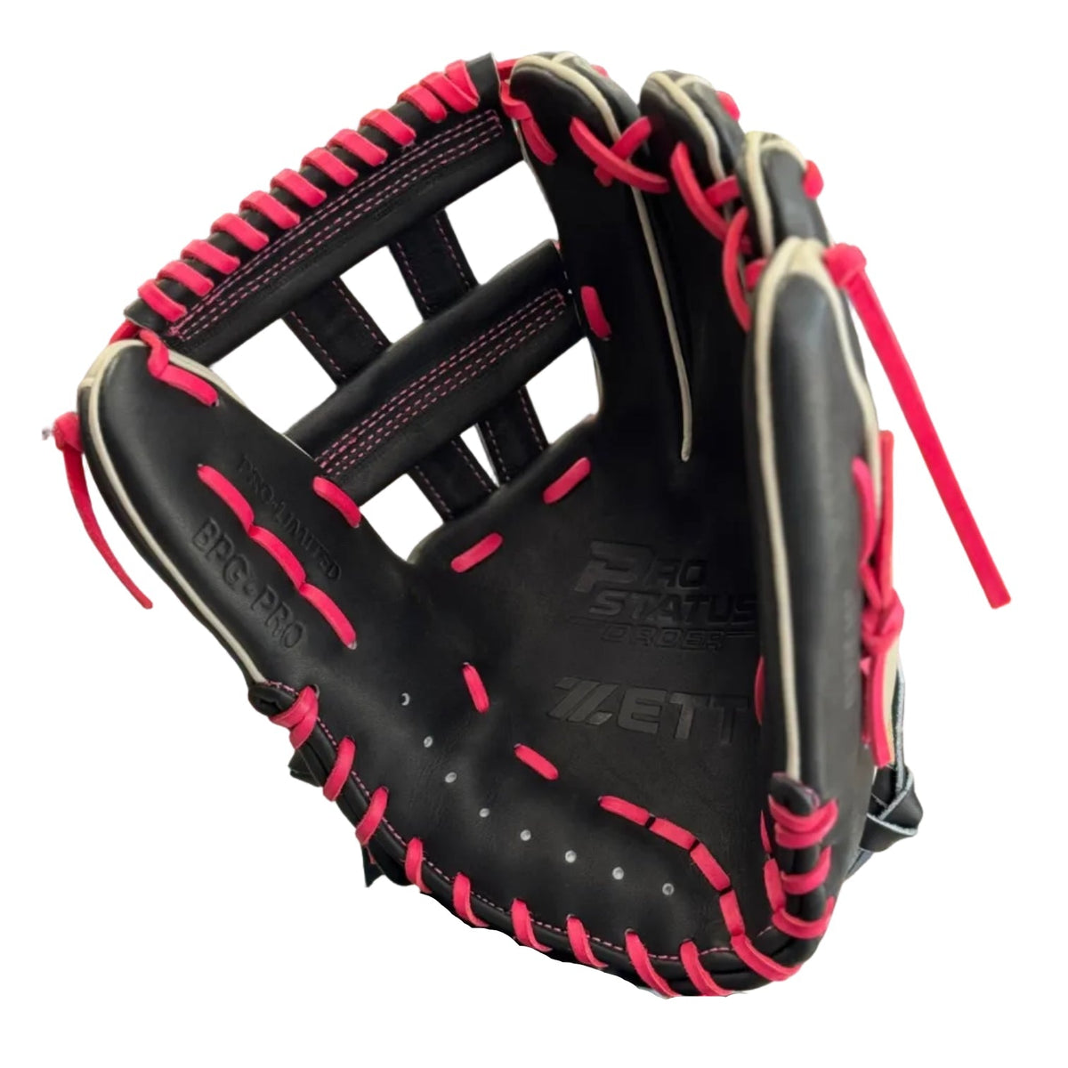 ZETT Pro Status Order BPG-PRO Baseball Glove | Custom Infield Glove product image 2, provided for visual reference and